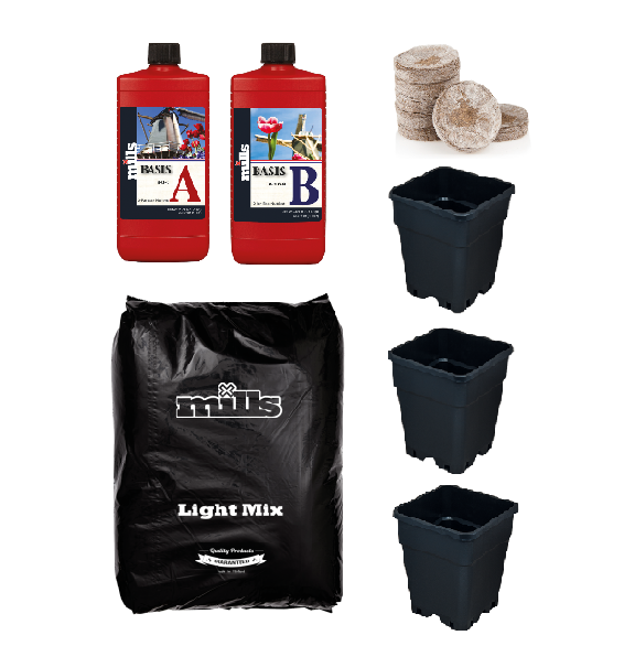 Erde Set von Mills