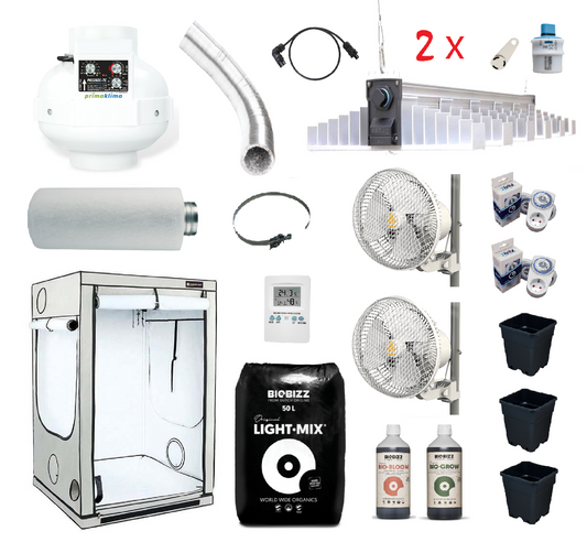 Homebox XXL Komplett-Set für 6-9 Pflanzen - Sanlight LED